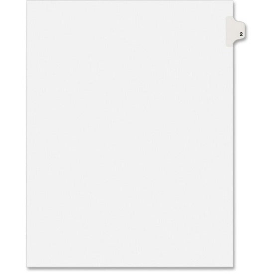 Avery® Individual Legal Exhibit Dividers - Avery Style - Unpunched