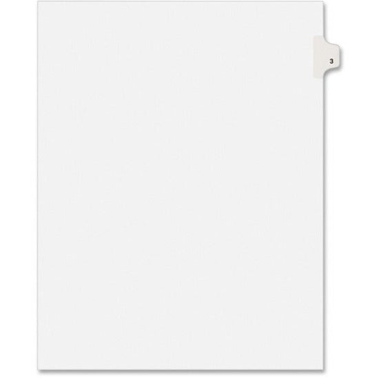 Avery® Individual Legal Exhibit Dividers - Avery Style - Unpunched