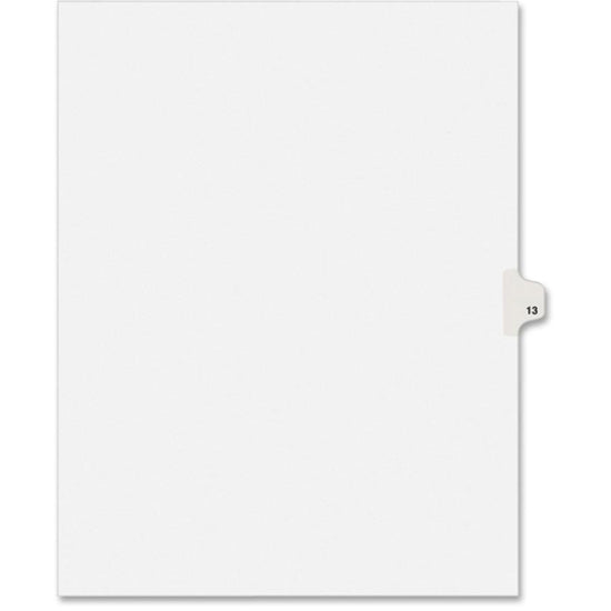 Avery® Individual Legal Exhibit Dividers - Avery Style - Unpunched