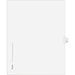 Avery® Individual Legal Exhibit Dividers - Avery Style - Unpunched