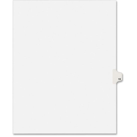 Avery® Individual Legal Exhibit Dividers - Avery Style - Unpunched