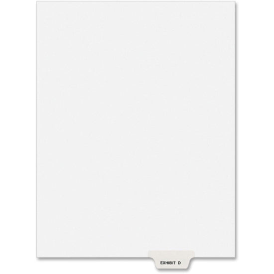 Avery® Individual Legal Exhibit Dividers - Avery Style - Unpunched