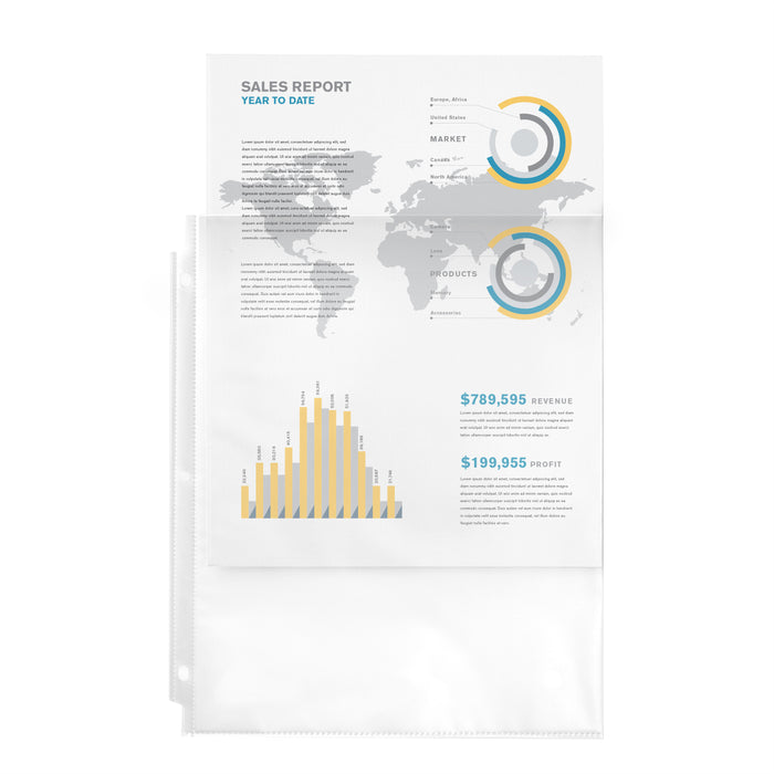 Avery® Economy Recycled Sheet Protectors - Acid-free, Archival-Safe, Top-Loading