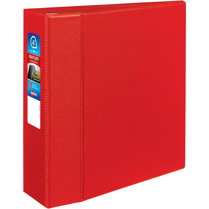 Avery® Heavy-Duty Red 4" Binder (79584)