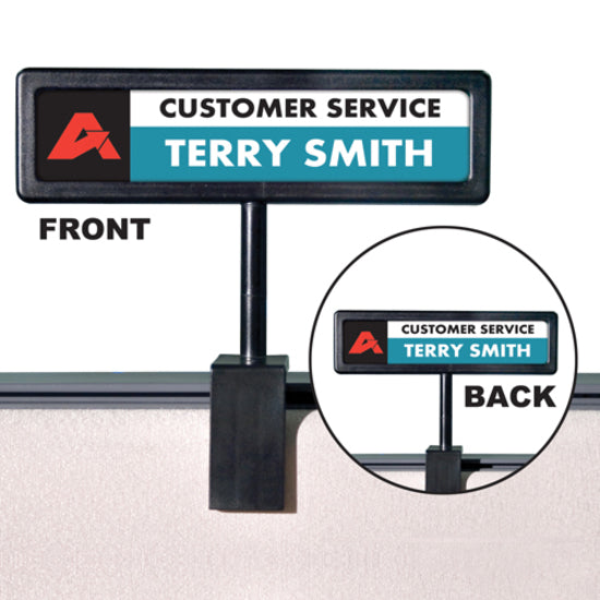 Advantus People Pointer Cubicle Sign