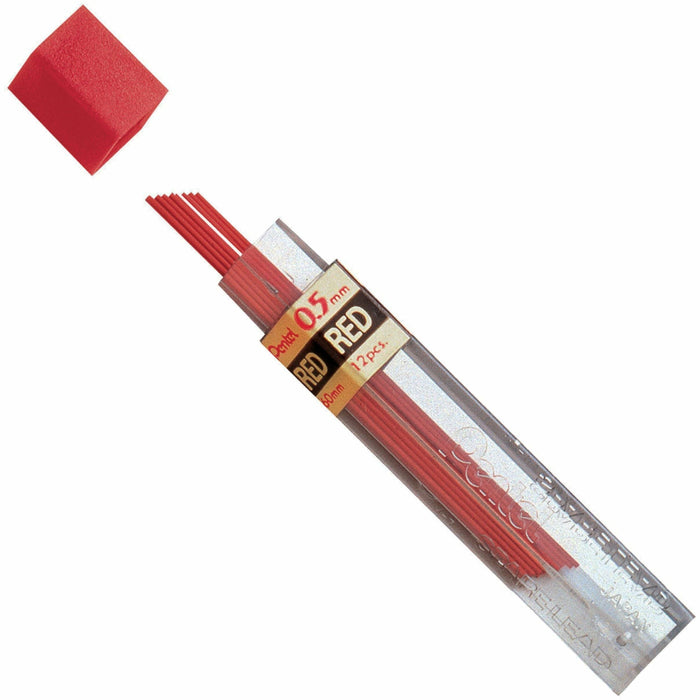 Pentel 5MM Red Lead Refills