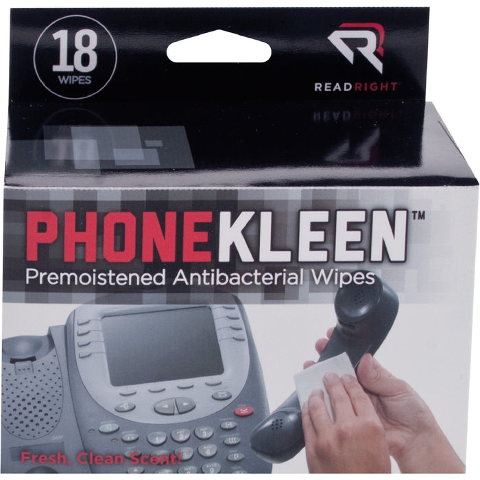 Read Right PhoneKleen Antibacterial Wipes