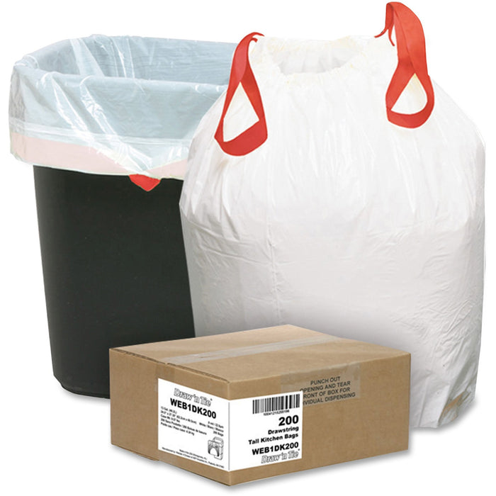 Berry 13 Gallon Drawstring Trash Bags