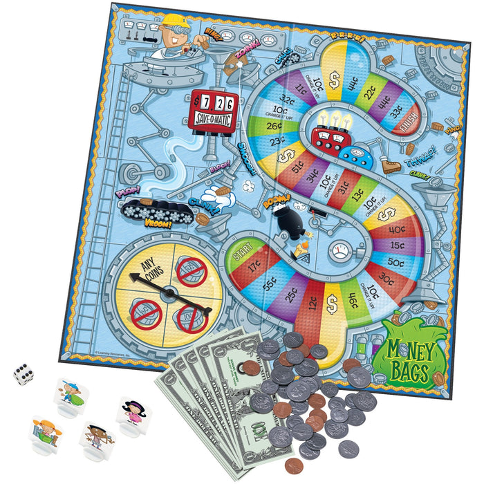 Learning Resources Money Bags Coin Value Game