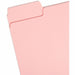 Smead Colored 1/3 Tab Cut Letter Recycled Top Tab File Folder