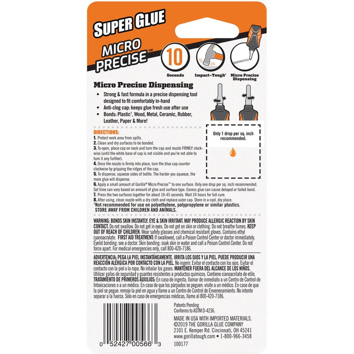 Gorilla Micro Precise Super Glue