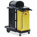 Rubbermaid Commercial 34 Gal Vinyl Bag for High Capacity Janitorial Cleaning Carts, Yellow