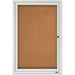 Quartet Enclosed Cork Bulletin Board for Outdoor Use