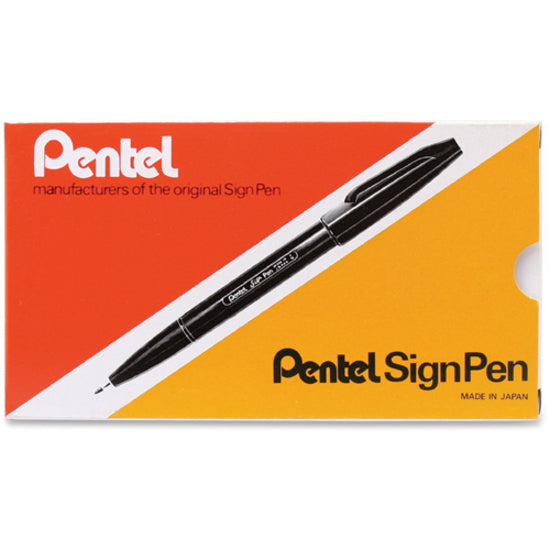 Pentel Fiber-tipped Sign Pens