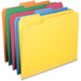 Smead Colored 1/3 Tab Cut Letter Recycled Top Tab File Folder