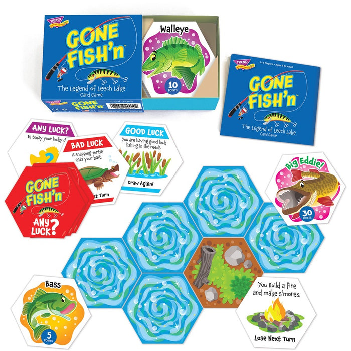 Trend Gone Fish'n Card Game