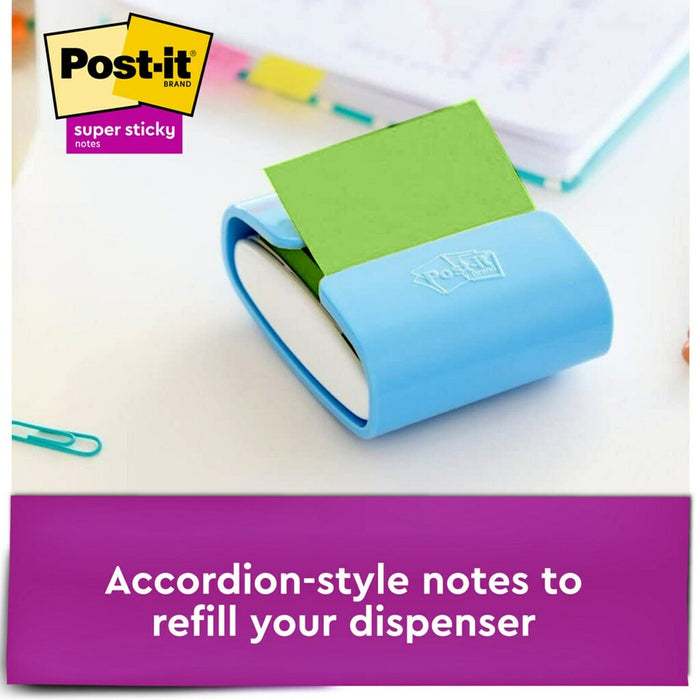 Post-it® Super Sticky Dispenser Notes - Playful Primaries Color Collection