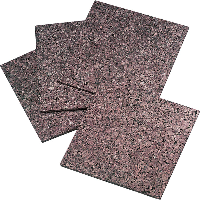 Quartet Frameless Modular Dark Cork Tiles