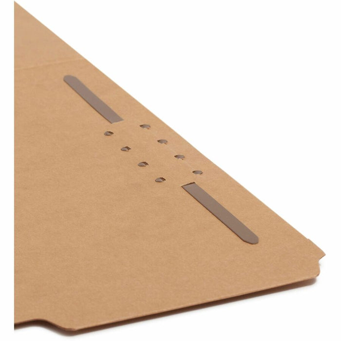 Smead Straight Tab Cut Letter Recycled Fastener Folder