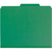 Smead Colored 1/3 Tab Cut Letter Recycled Fastener Folder