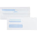 Quality Park No. 8-5/8 Double Window Security Tint Envelopes with Redi-Seal® Self-Seal