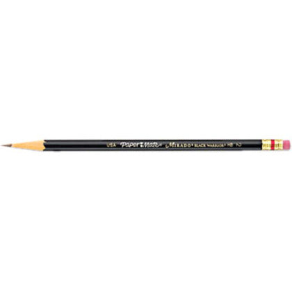 Paper Mate Mirado Black Warrior Pencils with Eraser