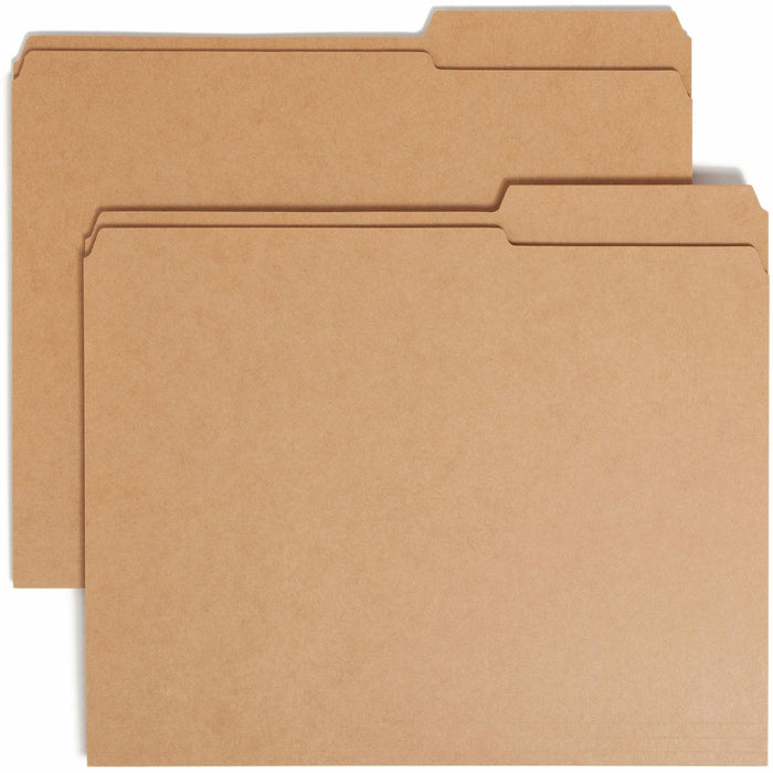 Smead 2/5 Tab Cut Letter Recycled Top Tab File Folder