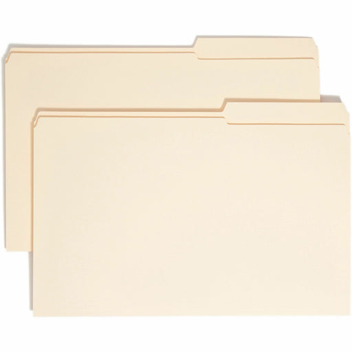 Smead 2/5 Tab Cut Legal Recycled Top Tab File Folder