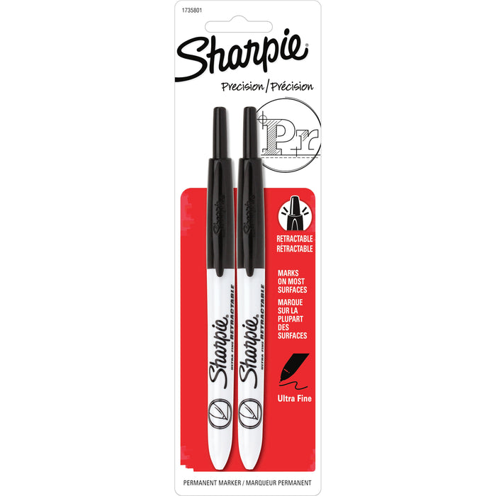 Sharpie Retractable Ultra-Fine Point Permanent Markers