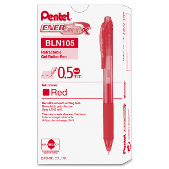 Pentel EnerGel-X Retractable Gel Pens