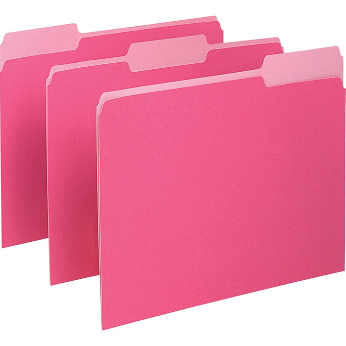 Pendaflex 1/3 Tab Cut Letter Recycled Top Tab File Folder