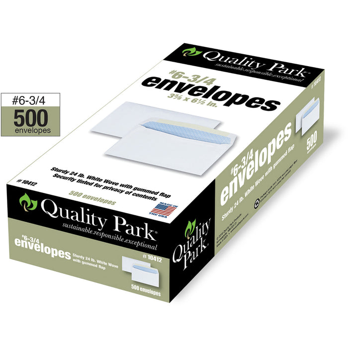 Quality Park Regular Security Side Seam Envelopes