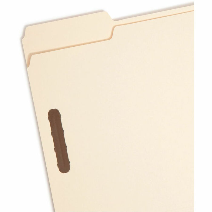 Smead 1/3 Tab Cut Letter Recycled Fastener Folder