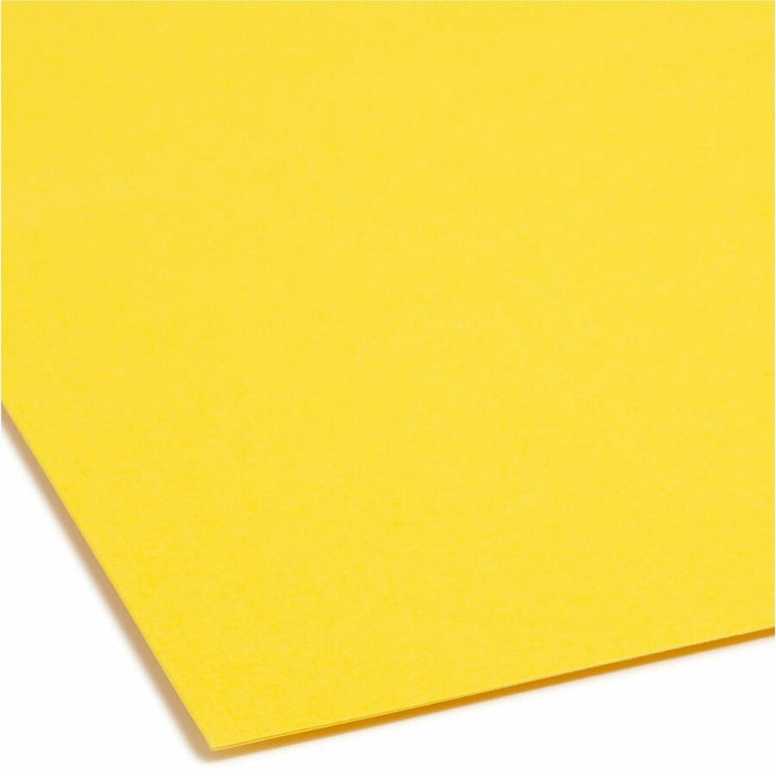 Smead Colored 1/3 Tab Cut Legal Recycled Fastener Folder