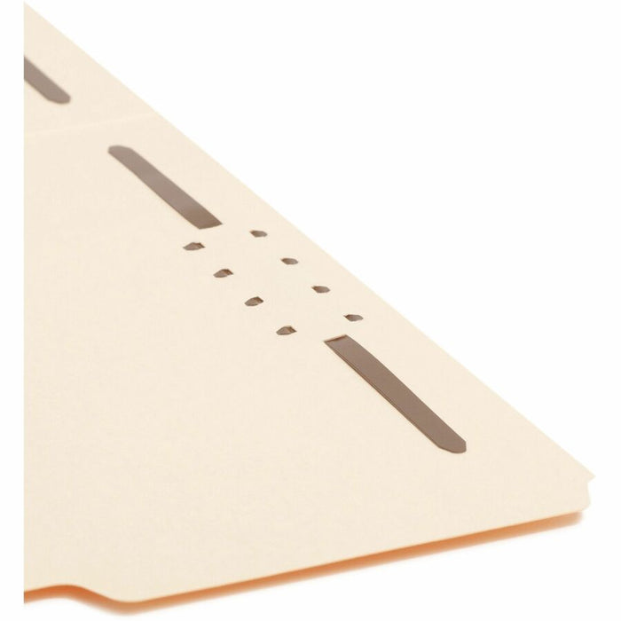 Smead 1/3 Tab Cut Letter Recycled Fastener Folder