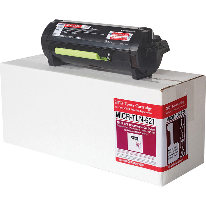 microMICR TLN-621 MICR Laser Toner Cartridge - Alternative for Lexmark 53B1000 - Black - 1 Each