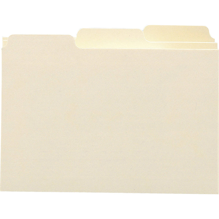 Smead Card Guides with Blank Tab