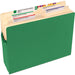 Smead Straight Tab Cut Letter Recycled File Pocket