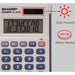 Sharp Calculators Handheld Calculator with Hard Case