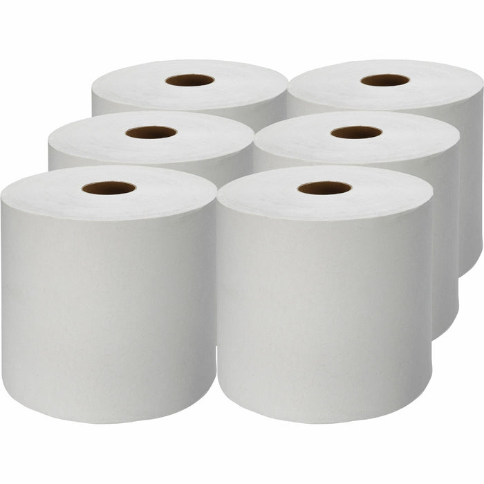 Genuine Joe Hardwound Roll Paper Towels