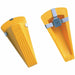 Giant Foot Doorstop, Magnetic, Yellow