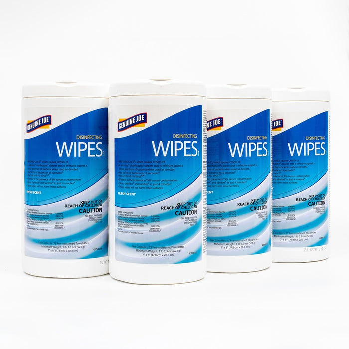 Genuine Joe Disinfecting Wipes