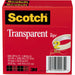 Scotch Transparent Tape - 3/4"W