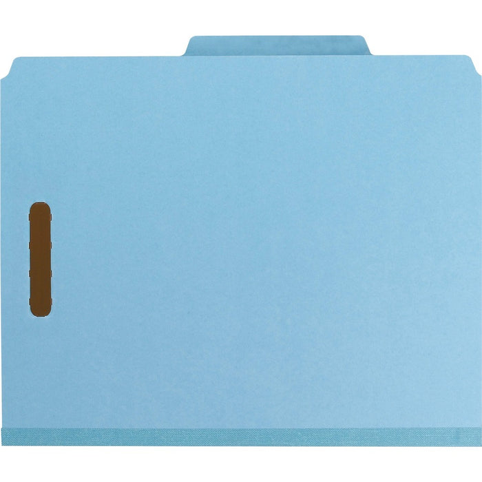 Smead 2/5 Tab Cut Letter Recycled Classification Folder