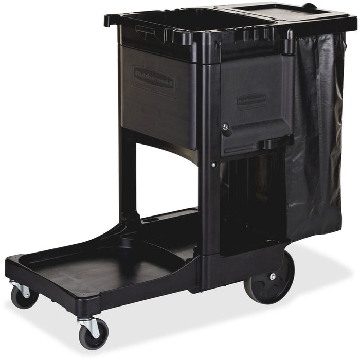 Rubbermaid Commercial Executive Janitor Cleaning Cart