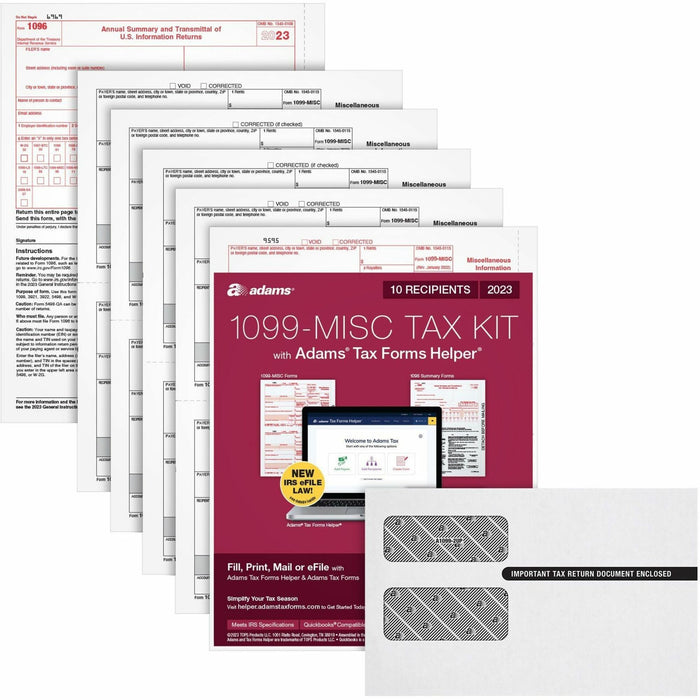 TOPS 1099-MISC Online Tax Kit