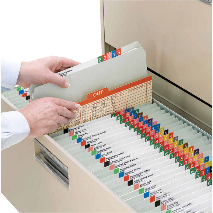 Smead Straight Tab Cut Legal Recycled Fastener Folder