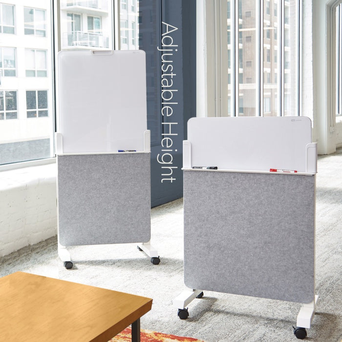 Quartet Agile Easel with Glass Dry-Erase Board