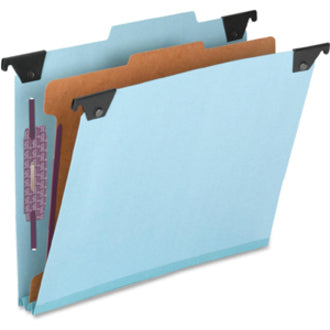 Smead 2/5 Tab Cut Letter Recycled Hanging Folder