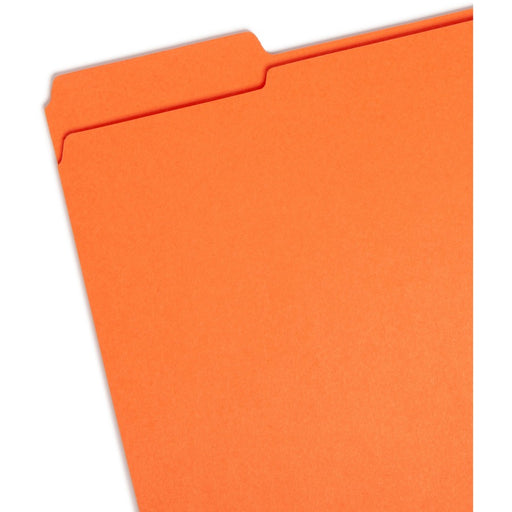 Smead Colored 1/3 Tab Cut Letter Recycled Top Tab File Folder